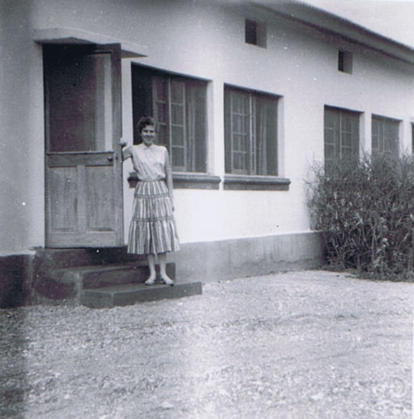 Freda Dent c1957 lived at 28 Hopley Ave, Mwadui
